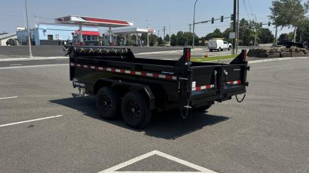 New 2025 Sure-Trac 6 x 12 SD Low Profile Dump 10K Single Ram Dump Trailer