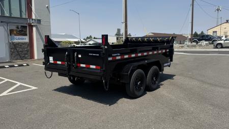 New 2025 Sure-Trac 6 x 12 SD Low Profile Dump 10K Single Ram Dump Trailer