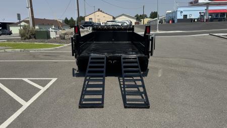 New 2025 Sure-Trac 6 x 12 SD Low Profile Dump 10K Single Ram Dump Trailer