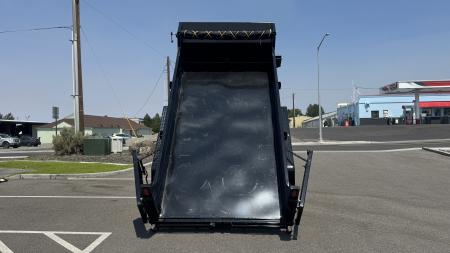 New 2025 Sure-Trac 6 x 12 SD Low Profile Dump 10K Single Ram Dump Trailer