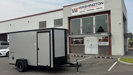 New 2026 Formula Trailers 6 x 12 Traverse Flat Top V-Nose 3k Cargo / Enclosed Trailer