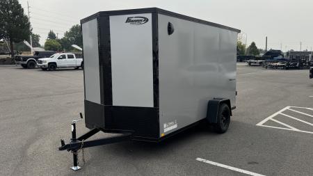 New 2026 Formula Trailers 6 x 12 Traverse Flat Top V-Nose 3k Cargo / Enclosed Trailer