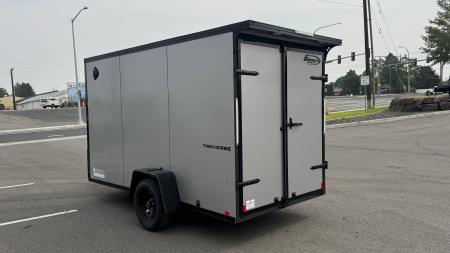 New 2026 Formula Trailers 6 x 12 Traverse Flat Top V-Nose 3k Cargo / Enclosed Trailer