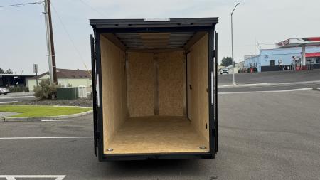 New 2026 Formula Trailers 6 x 12 Traverse Flat Top V-Nose 3k Cargo / Enclosed Trailer