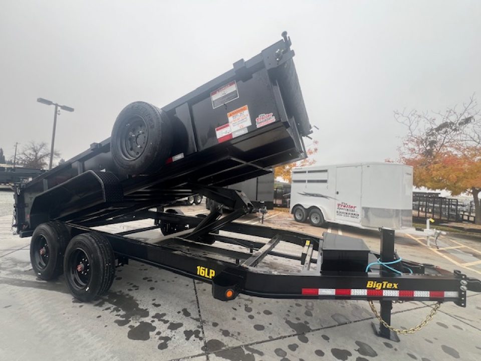 New 2026 Big Tex Trailers 16LP-16-6SIR 7FT X 16FT 17.5K GVW Dump Trailer