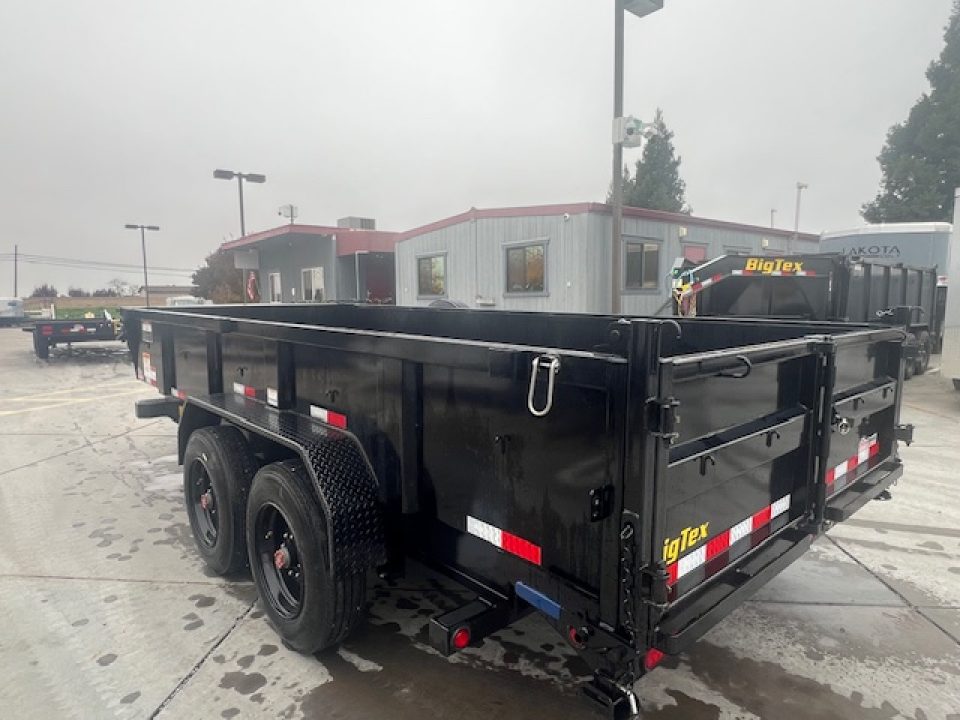 New 2026 Big Tex Trailers 16LP-16-6SIR 7FT X 16FT 17.5K GVW Dump Trailer