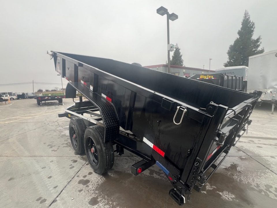 New 2026 Big Tex Trailers 16LP-16-6SIR 7FT X 16FT 17.5K GVW Dump Trailer