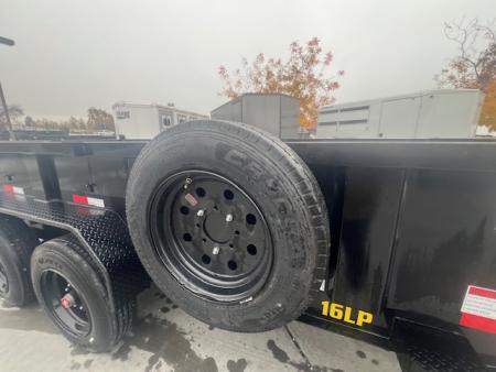 New 2026 Big Tex Trailers 16LP-16-6SIR 7FT X 16FT 17.5K GVW Dump Trailer