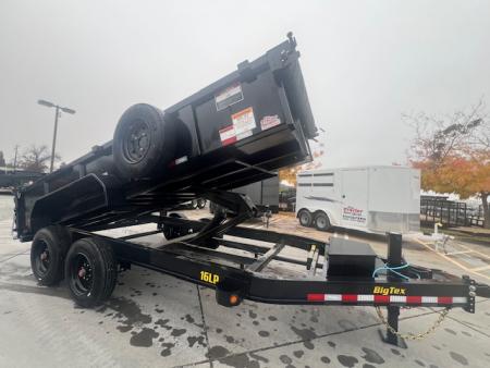 New 2026 Big Tex Trailers 16LP-16-6SIR 7FT X 16FT 17.5K GVW Dump Trailer