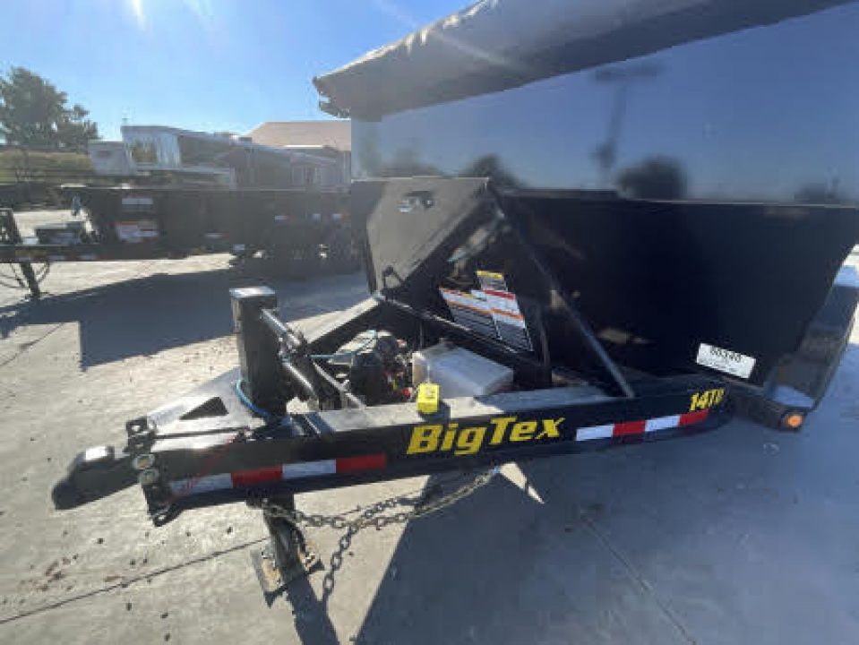 New 2027 Big Tex Trailers 14TD-14C4A 7FT X 14FT 15.4K GVW Dump Trailer