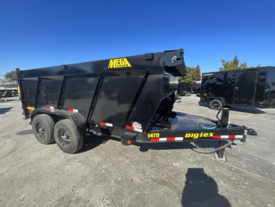 New 2027 Big Tex Trailers 14TD-14C4A 7FT X 14FT 15.4K GVW Dump Trailer