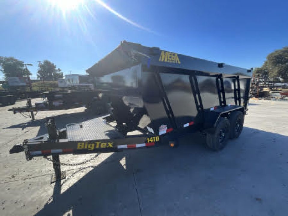 New 2027 Big Tex Trailers 14TD-14C4A 7FT X 14FT 15.4K GVW Dump Trailer