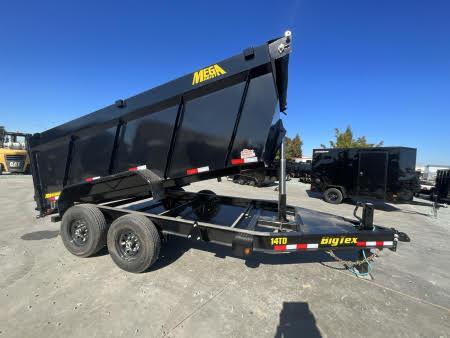 New 2027 Big Tex Trailers 14TD-14C4A 7FT X 14FT 15.4K GVW Dump Trailer