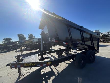 New 2027 Big Tex Trailers 14TD-14C4A 7FT X 14FT 15.4K GVW Dump Trailer