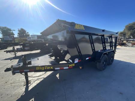 New 2027 Big Tex Trailers 14TD-14C4A 7FT X 14FT 15.4K GVW Dump Trailer