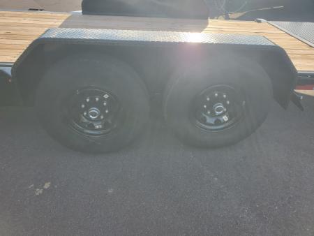 New 2026 Sure-Trac 7X16 GRAVITY TILT 14000 LB GVWR Equipment Trailer WITH 14000 LB GVWR(2-7K AXLES)