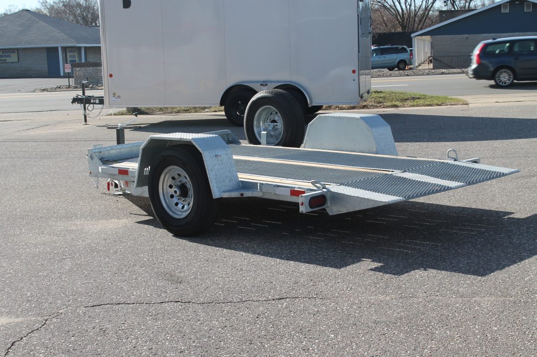 New 2026 BND Trailers S12 6X12 SCISSOR Equipment Trailer