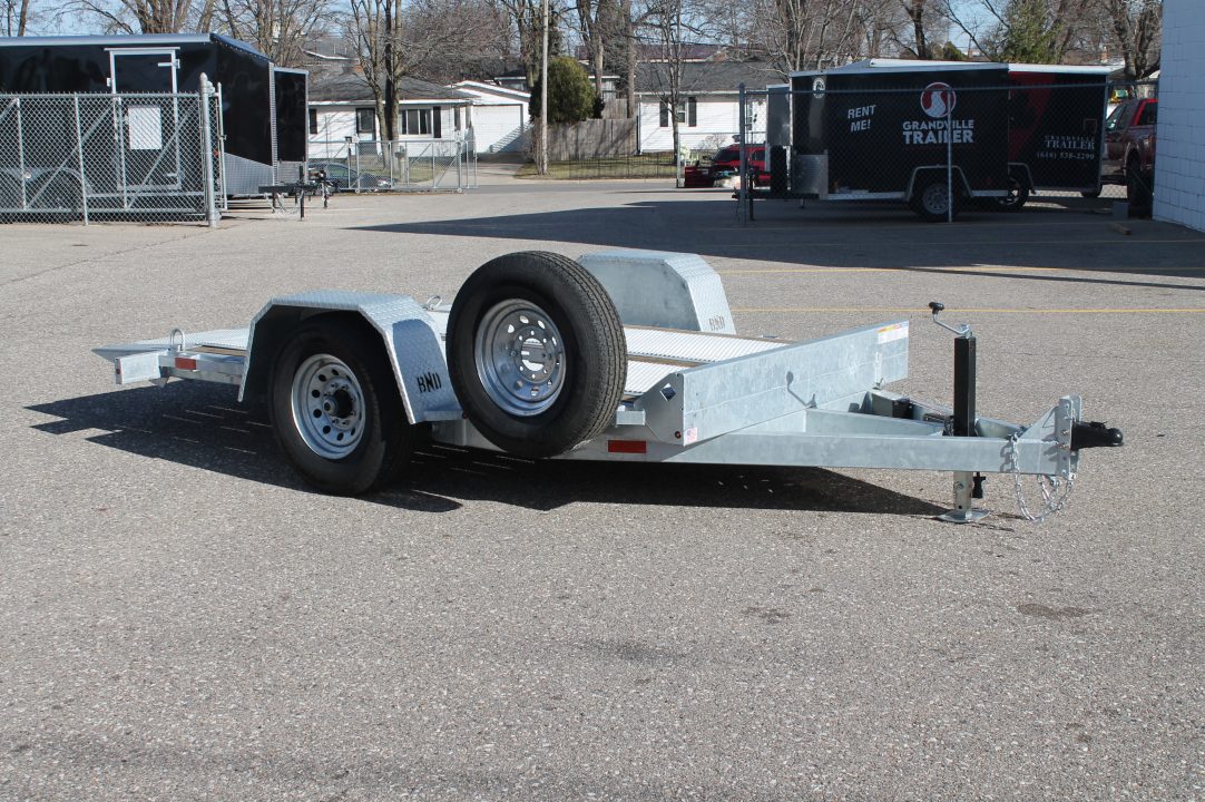 New 2026 BND Trailers S12 6X12 SCISSOR Equipment Trailer