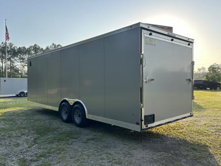 New 2026 Covered Wagon 8.5x24 Cargo / Enclosed Trailer, with 6" Extra Height, & Polycore Siding