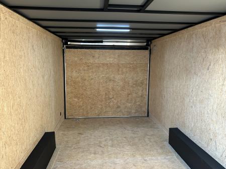New 2026 Covered Wagon 8.5x24 Cargo / Enclosed Trailer, with 6" Extra Height, & Polycore Siding