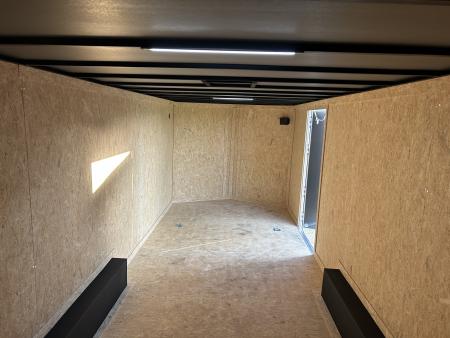 New 2026 Covered Wagon 8.5x24 Cargo / Enclosed Trailer, with 6" Extra Height, & Polycore Siding