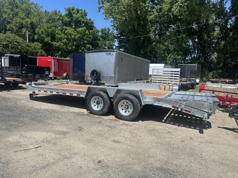 New 2026 BWISE EF 20' Equipment Trailer 15K GVW Full with ramps