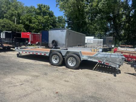 New 2026 BWISE EF 20' Equipment Trailer 15K GVW Full with ramps