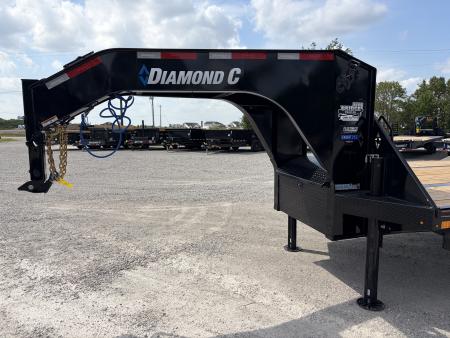 New 2026 Diamond C Trailers FMAX212L35X102HDT (102" X 35') 25.9K (Pacesetter Ed.) Hydraulic Dovetail Flatbed Trailer