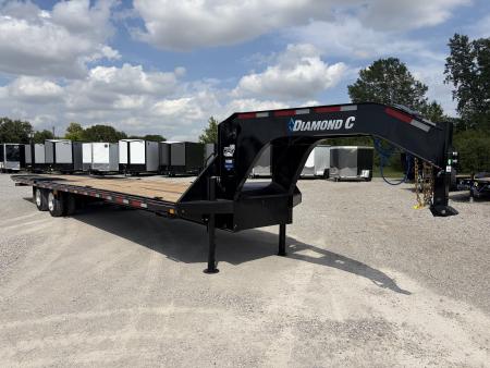 New 2026 Diamond C Trailers FMAX212L35X102HDT (102" X 35') 25.9K (Pacesetter Ed.) Hydraulic Dovetail Flatbed Trailer