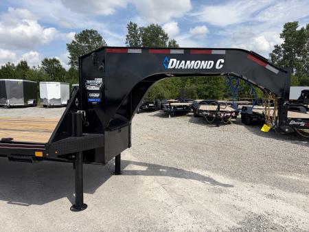 New 2026 Diamond C Trailers FMAX212L35X102HDT (102" X 35') 25.9K (Pacesetter Ed.) Hydraulic Dovetail Flatbed Trailer