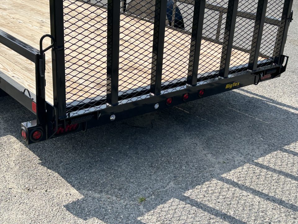 New 2026 Big Tex Trailers 35SX-14 Utility Trailer, 83x14 with Tube Spring Assist Ramp Gate