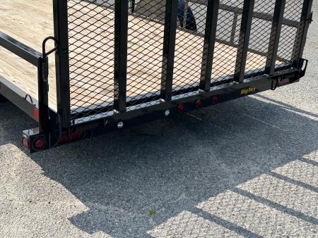 New 2026 Big Tex Trailers 35SX-14 Utility Trailer, 83x14 with Tube Spring Assist Ramp Gate