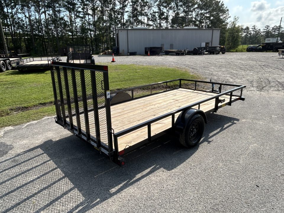 New 2026 Big Tex Trailers 35SX-14 Utility Trailer, 83x14 with Tube Spring Assist Ramp Gate