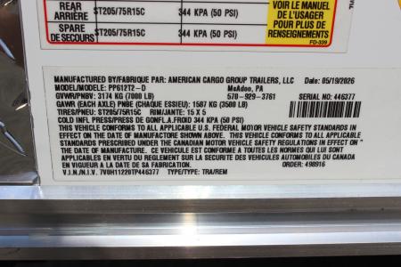 New 2026 ITI Cargo 8.5x20 HD 10K Landscape Essentials Enclosed Cargo Trailer