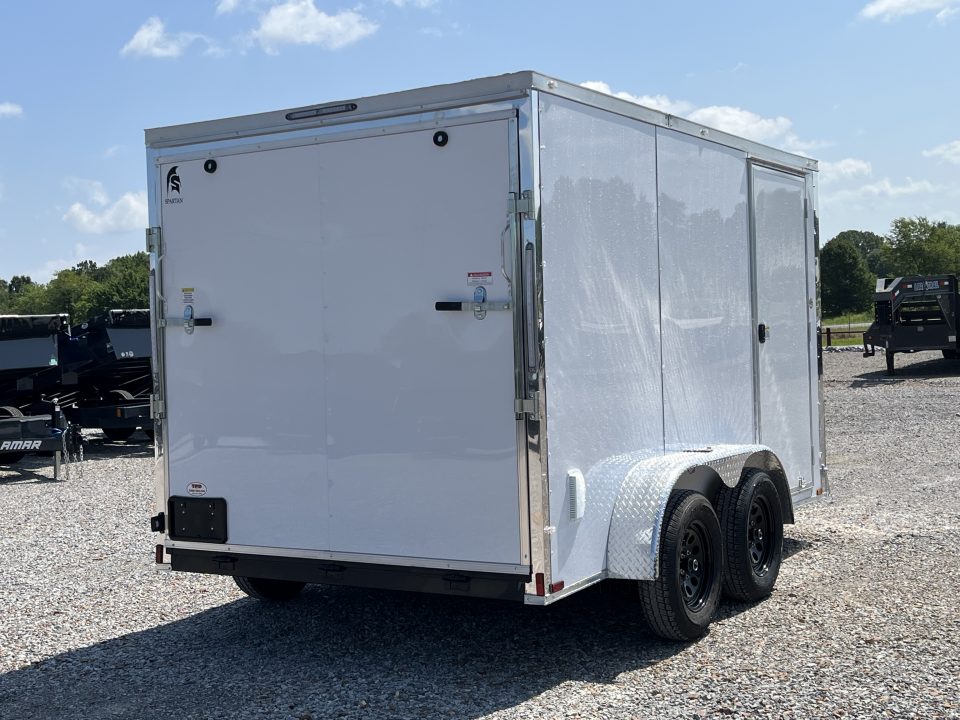 New 2026 Spartan 7'X12' 7k Enclosed Trailer