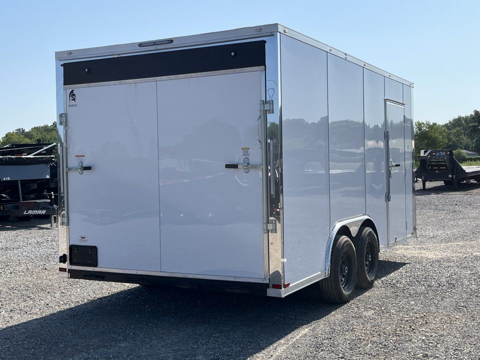 New 2026 Spartan 8.5'x16' 10k Enclosed Trailer