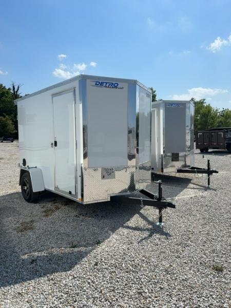 New 2026 Cargo Express 6 x 10 EX DLX Flat Top V-Nose 3K Cargo / Enclosed Trailer