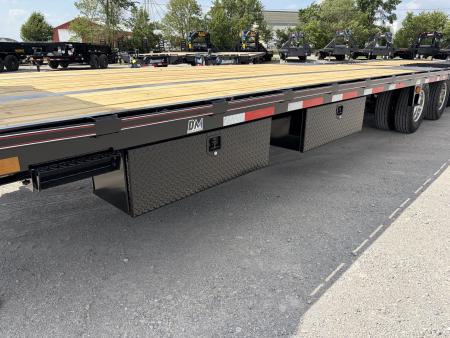 New 2026 Diamond C Trailers FMAX210L32X102HDT (32' X 102") 25K Hydraulic Dove Tail Flatbed Trailer
