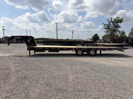 New 2026 Diamond C Trailers FMAX210L32X102HDT (32' X 102") 25K Hydraulic Dove Tail Flatbed Trailer
