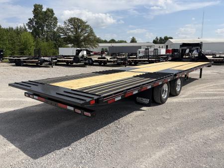 New 2026 Diamond C Trailers FMAX210L32X102HDT (32' X 102") 25K Hydraulic Dove Tail Flatbed Trailer