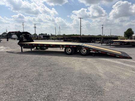 New 2026 Diamond C Trailers FMAX210L32X102HDT (32' X 102") 25K Hydraulic Dove Tail Flatbed Trailer