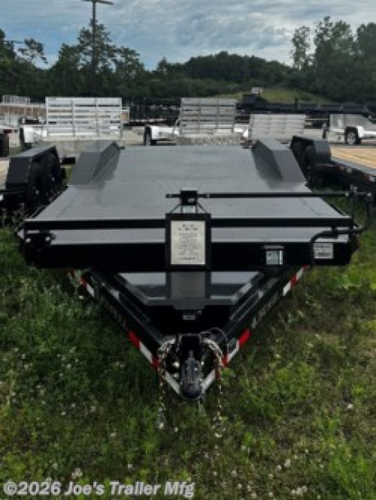 New 2024 Iron Bull 102X20 14000 GVWR Drive Over Fenders Slide In Ramps Equipment Trailer