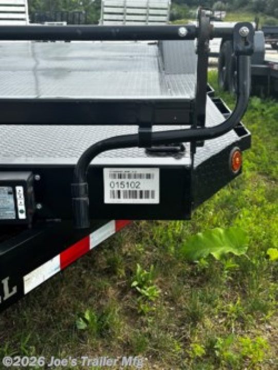 New 2024 Iron Bull 102X20 14000 GVWR Drive Over Fenders Slide In Ramps Equipment Trailer