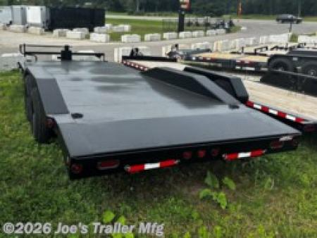 New 2024 Iron Bull 102X20 14000 GVWR Drive Over Fenders Slide In Ramps Equipment Trailer