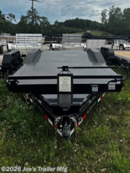 New 2024 Iron Bull 102X20 14000 GVWR Drive Over Fenders Slide In Ramps Equipment Trailer