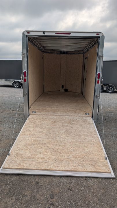 New 2027 Legend 7 x 12 + 3' Deluxe V-Nose Cargo Trailer w/ Ramp (5200# AXLE!!!)