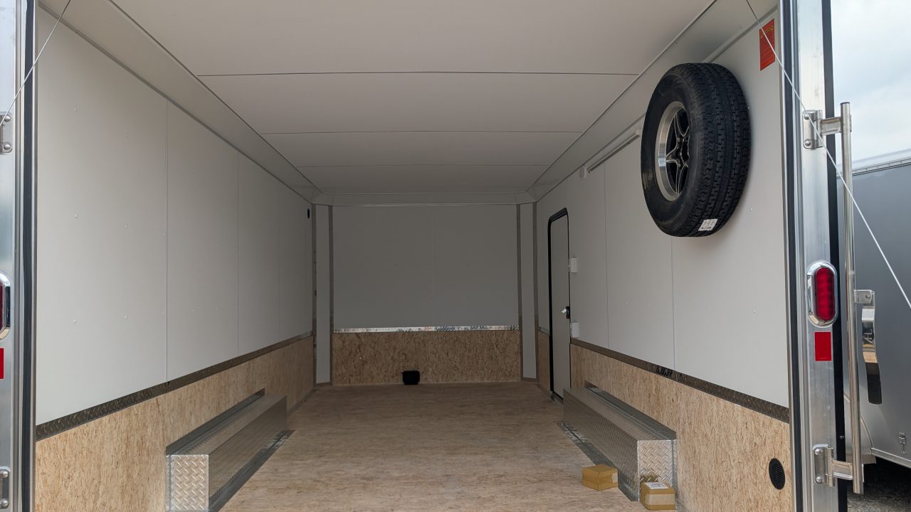 New 2027 Legend 8.5 x 18 Trail Master Flat Front Cargo Trailer w/ Ramp Door (84" INSIDE!!)