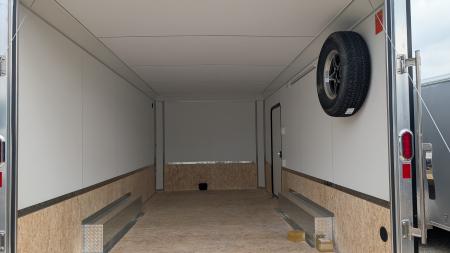 New 2027 Legend 8.5 x 18 Trail Master Flat Front Cargo Trailer w/ Ramp Door (84" INSIDE!!)