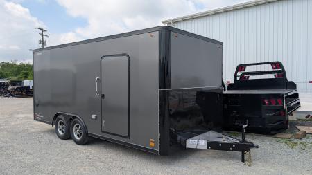 New 2027 Legend 8.5 x 18 Trail Master Flat Front Cargo Trailer w/ Ramp Door (84  INSIDE!!)