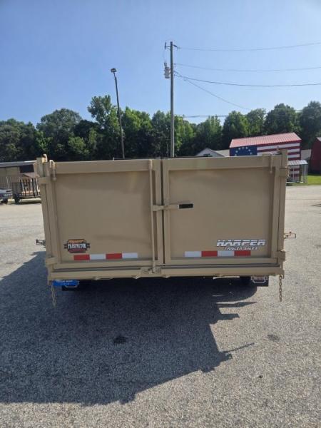 New 2026 PROSPECTOR 7X14 14K TELESCOPING DUMP TRAILER WITH 3' WALLS AND SPARE TIRE